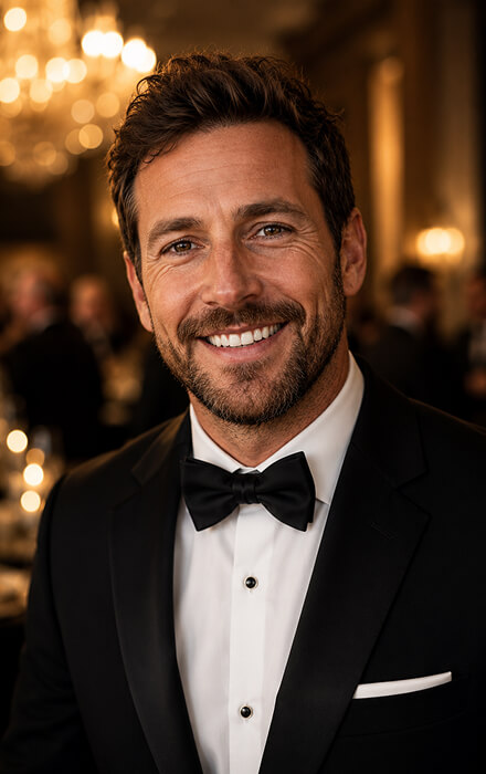 Black Tie Gala generated with PictureAI