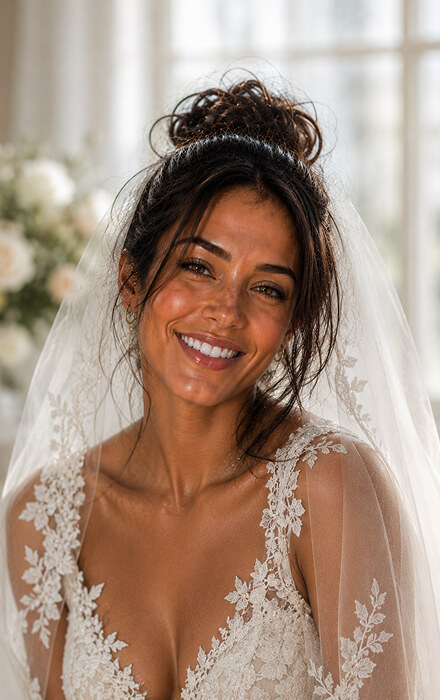 Dreamy Bride generated with PictureAI