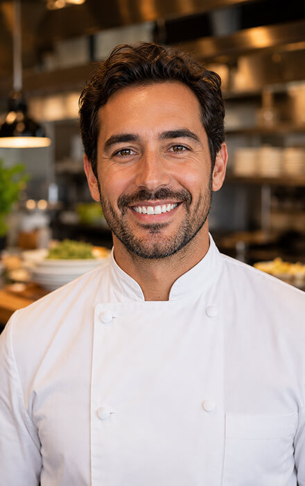 Modern Chef generated with PictureAI