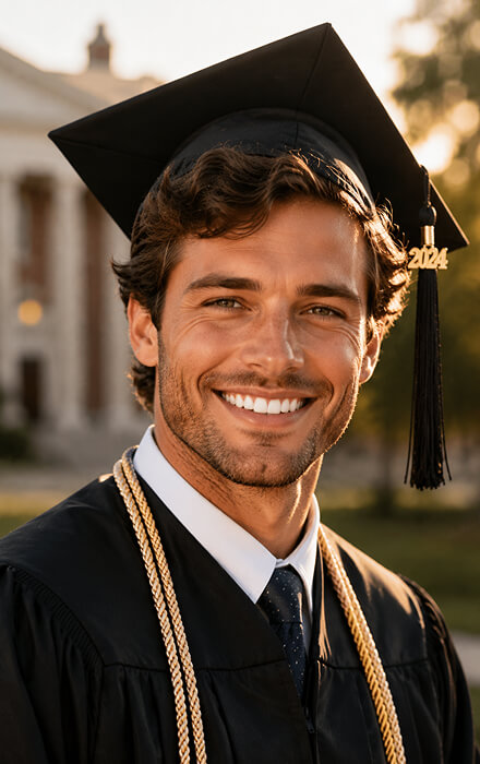 Graduation Pride generated with PictureAI