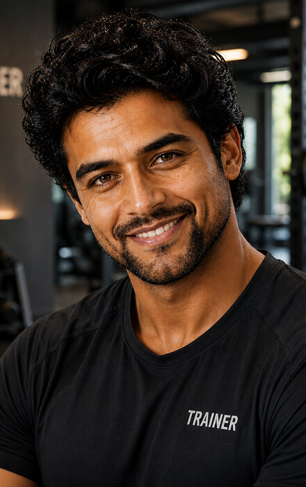 Personal Trainer generated with PictureAI